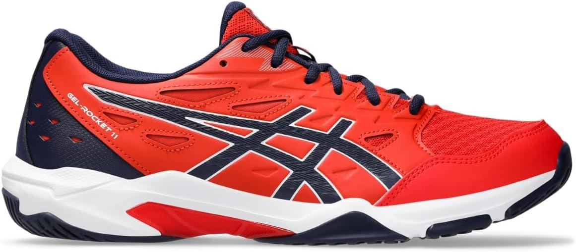 image:imageAsics Mens GelRocket 11 Volleyball ShoesFiery RedPeacoat