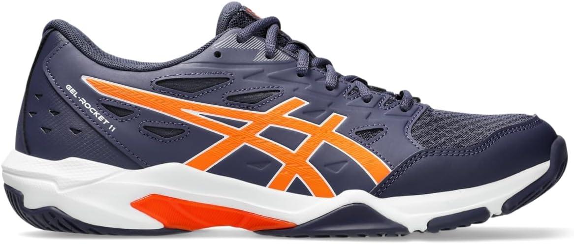 image:imageAsics Mens GelRocket 11 Volleyball ShoesIndigo FogNova Orange