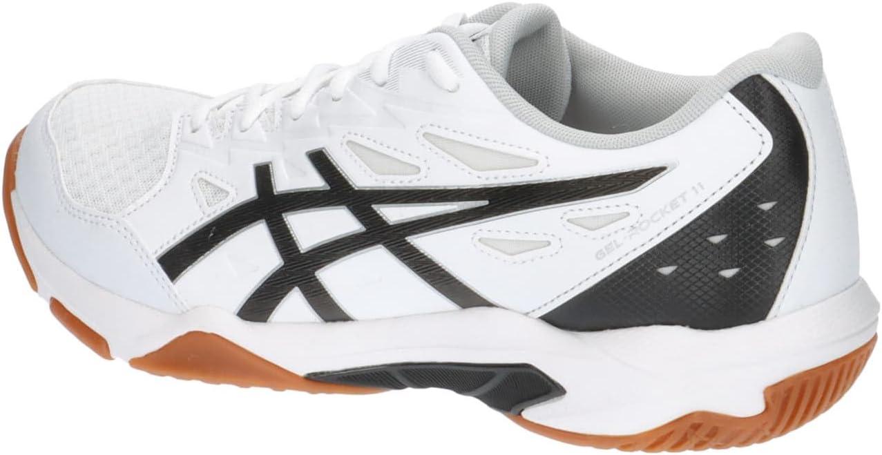 image:imageAsics Mens GelRocket 11 Volleyball ShoesWhite Pure Silver