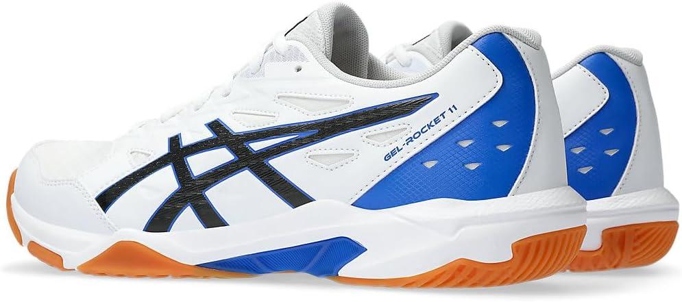 image:imageAsics Mens GelRocket 11 Volleyball ShoesWhiteBlack
