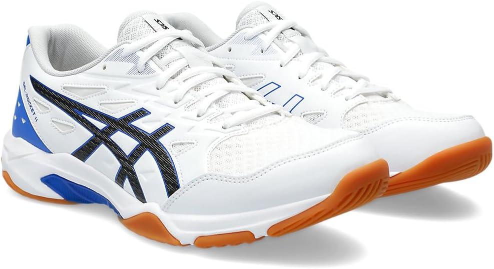 image:imageAsics Mens GelRocket 11 Volleyball ShoesWhiteBlack