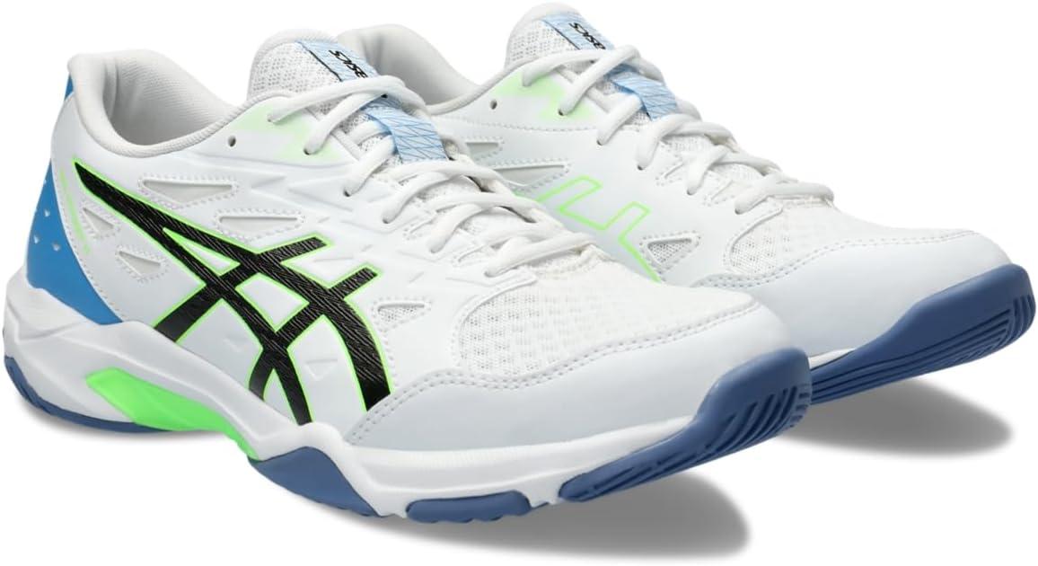 image:imageAsics Mens GelRocket 11 Volleyball ShoesWhiteLime Burst