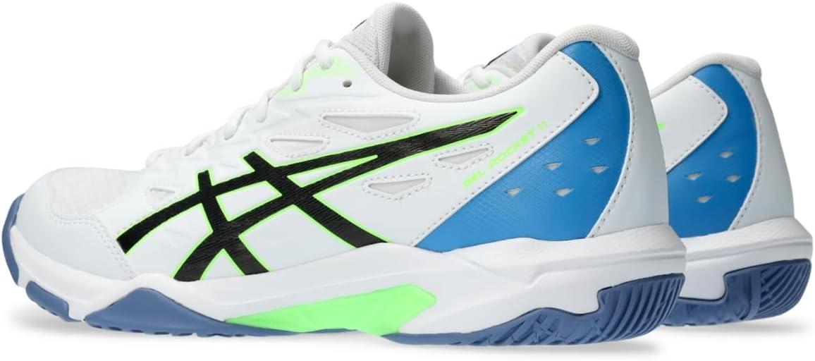 image:imageAsics Mens GelRocket 11 Volleyball ShoesWhiteLime Burst