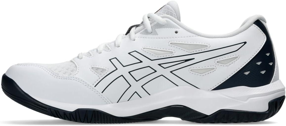 image:imageAsics Mens GelRocket 11 Volleyball ShoesWhitePure Gold