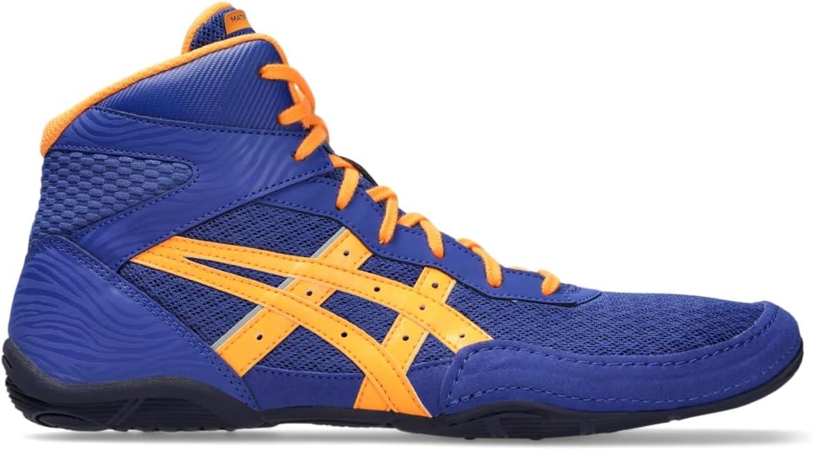 image:imageAsics Mens Matflex 7 Wrestling ShoesDark CobaltOrange Pop