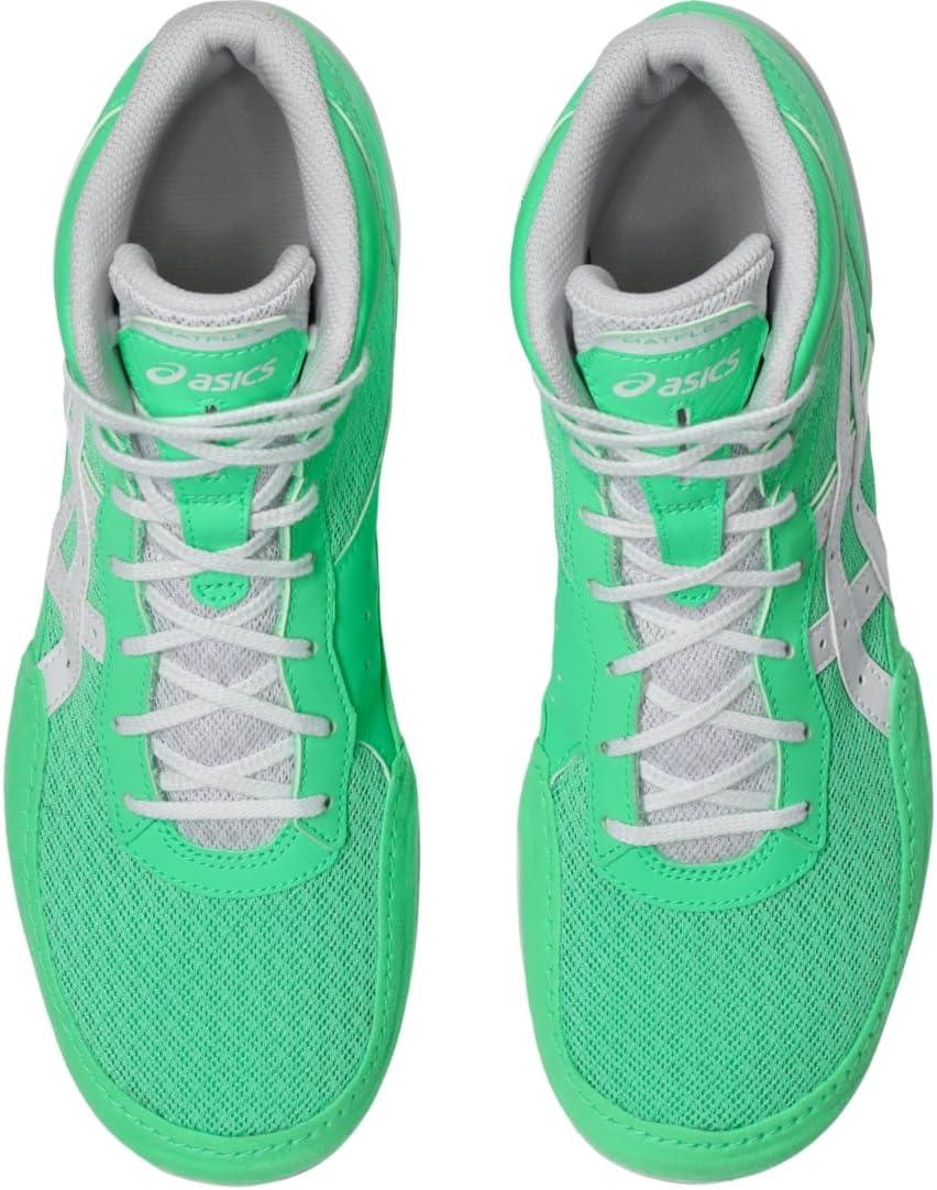 image:imageAsics Mens Matflex 7 Wrestling ShoesNew LeafWhite