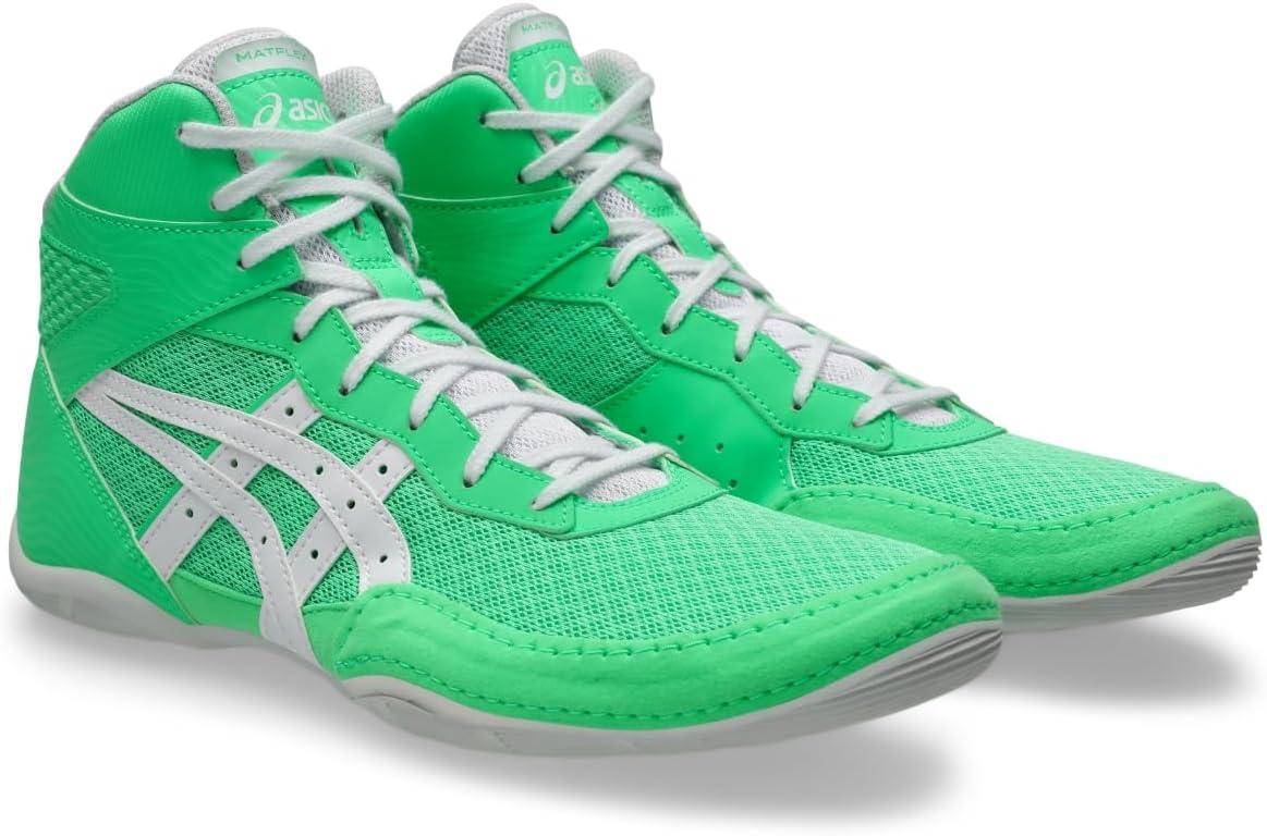 image:imageAsics Mens Matflex 7 Wrestling ShoesNew LeafWhite