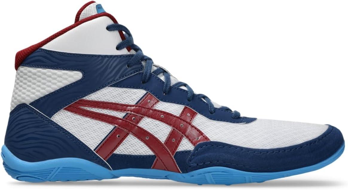 image:imageAsics Mens Matflex 7 Wrestling ShoesWhiteBeet Red