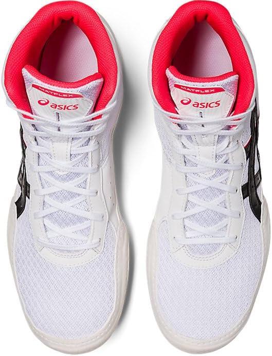 image:imageAsics Mens Matflex 7 Wrestling ShoesWhiteDiva Pink