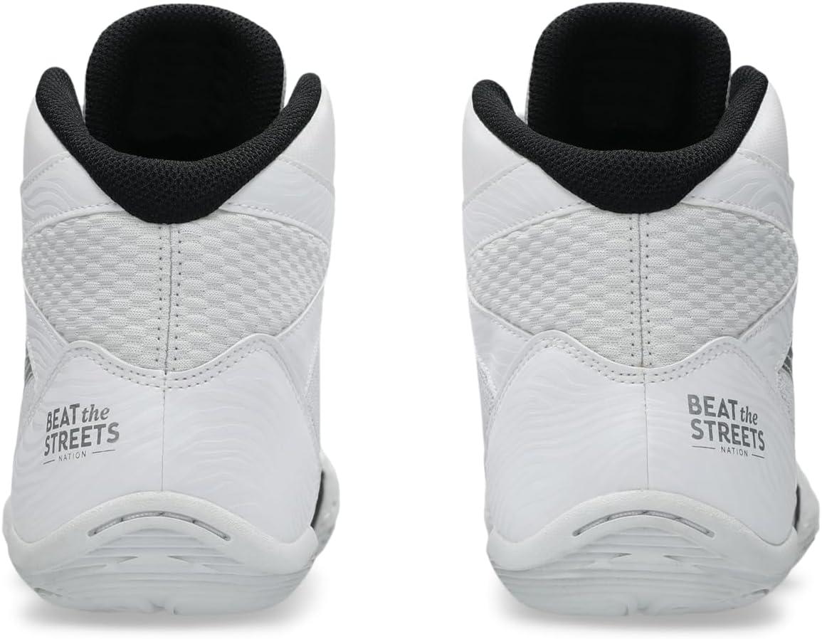 image:imageAsics Mens Matflex 7 Wrestling ShoesWhitePure Silver