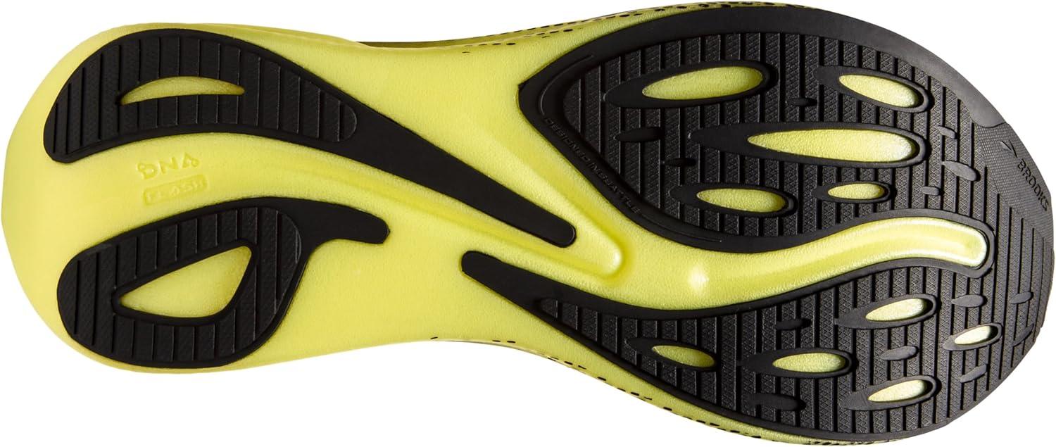 image:imageBrooks Mens Hyperion Max Neutral Running ShoeBlackBlazing YellowWhite