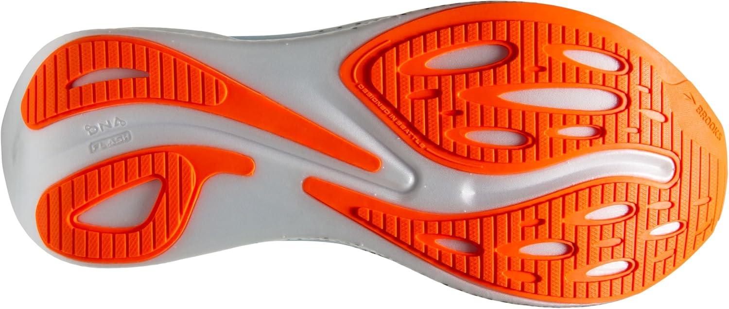 image:imageBrooks Mens Hyperion Max Neutral Running ShoeBlackGreyOrange Clown Fish