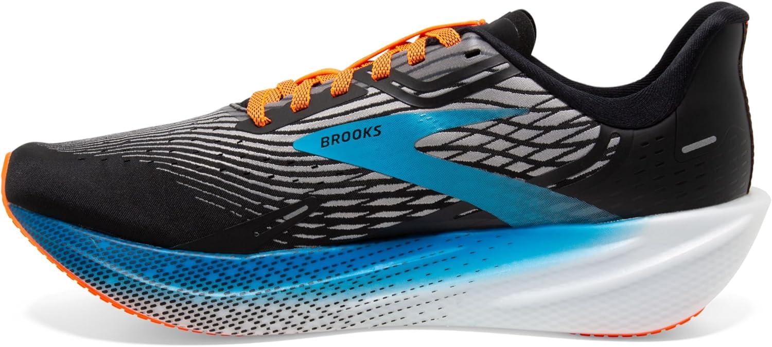 image:imageBrooks Mens Hyperion Max Neutral Running ShoeBlackGreyOrange Clown Fish