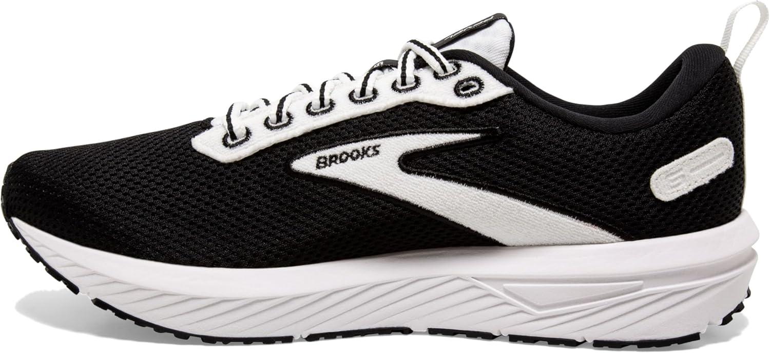 image:imageBrooks Mens Revel 6 Neutral Running ShoeBlackWhite