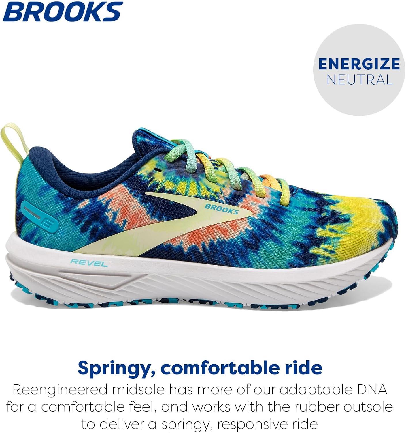 image:imageBrooks Mens Revel 6 Neutral Running ShoeBlueBachelor ButtonWhite
