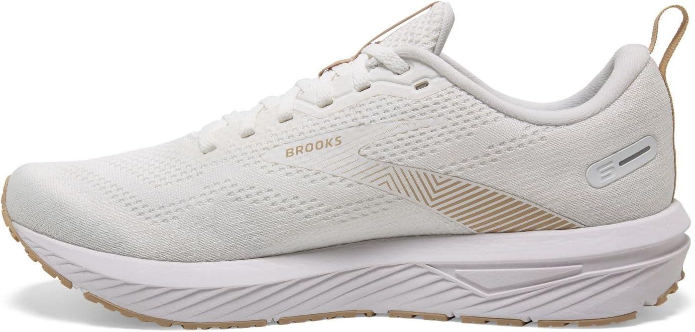 image:imageBrooks Mens Revel 6 Neutral Running ShoeWhiteKhaki