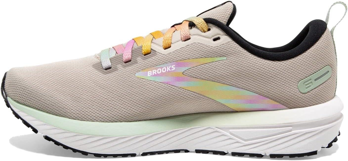 image:imageBrooks Mens Revel 6 Neutral Running ShoeWhiteSilver LiningBlack