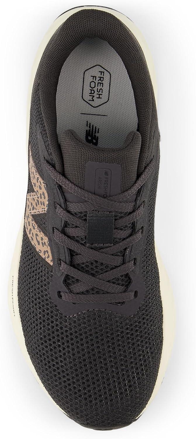 image:imageNew Balance Womens Fresh Foam Arishi V4 Running ShoeBlack CementFlat TaupeAngora