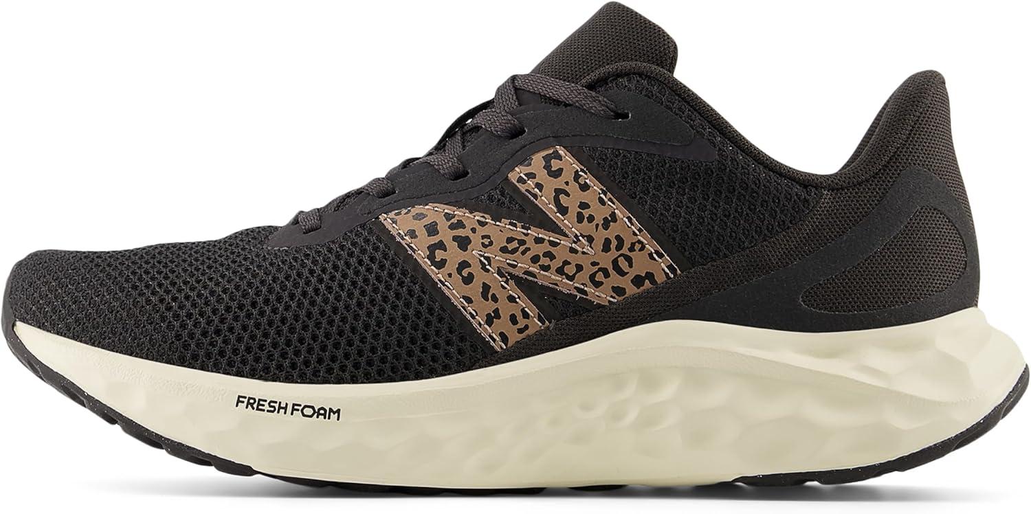 image:imageNew Balance Womens Fresh Foam Arishi V4 Running ShoeBlack CementFlat TaupeAngora