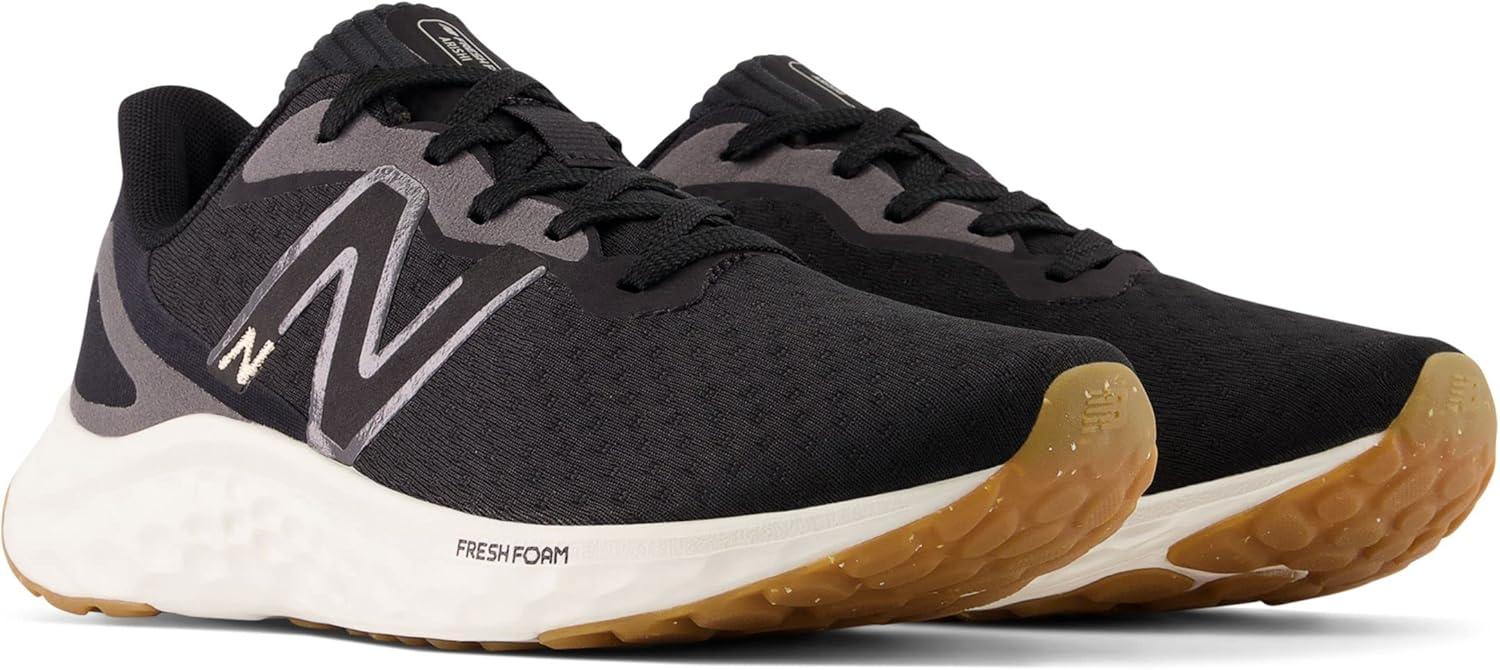 image:imageNew Balance Womens Fresh Foam Arishi V4 Running ShoeBlackLight Gold MetallicGum 2