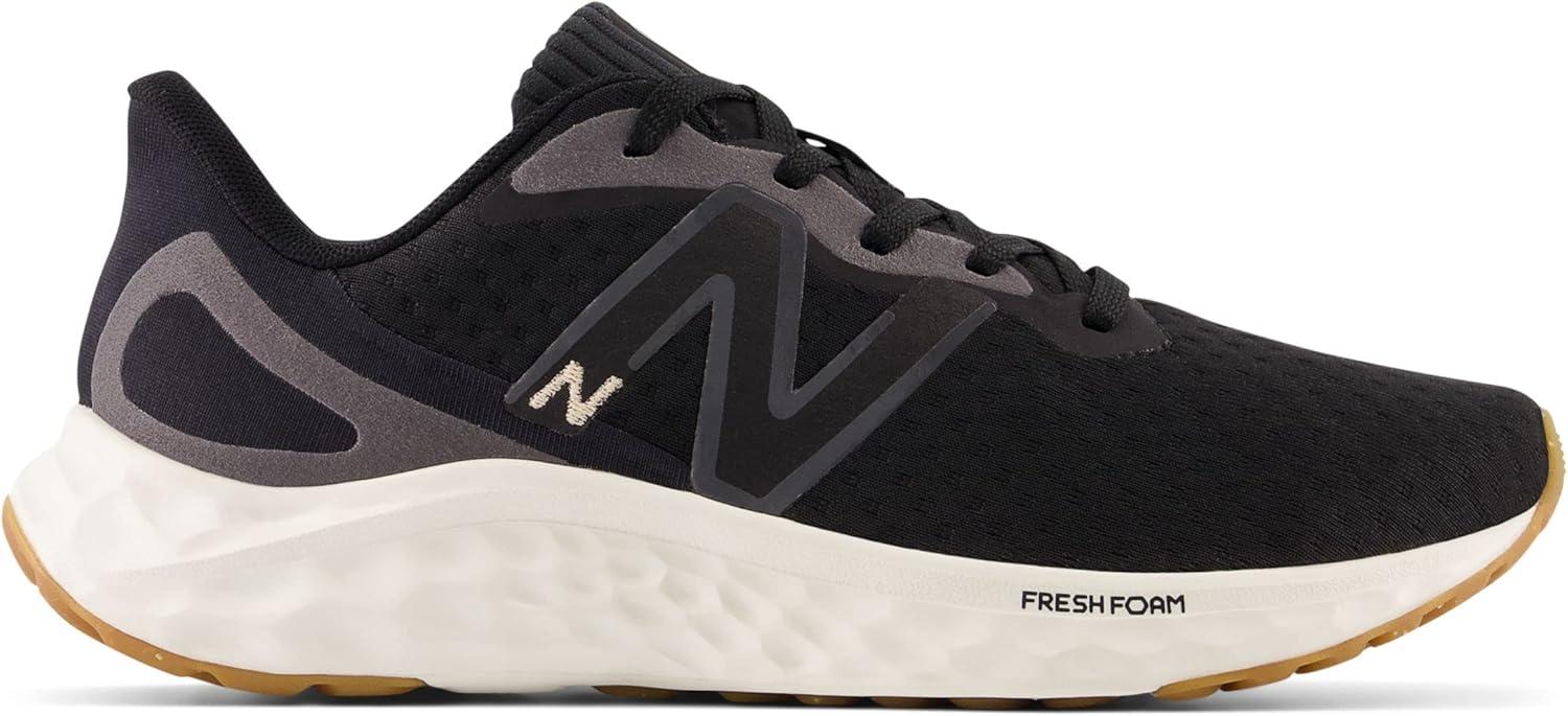 image:imageNew Balance Womens Fresh Foam Arishi V4 Running ShoeBlackLight Gold MetallicGum 2
