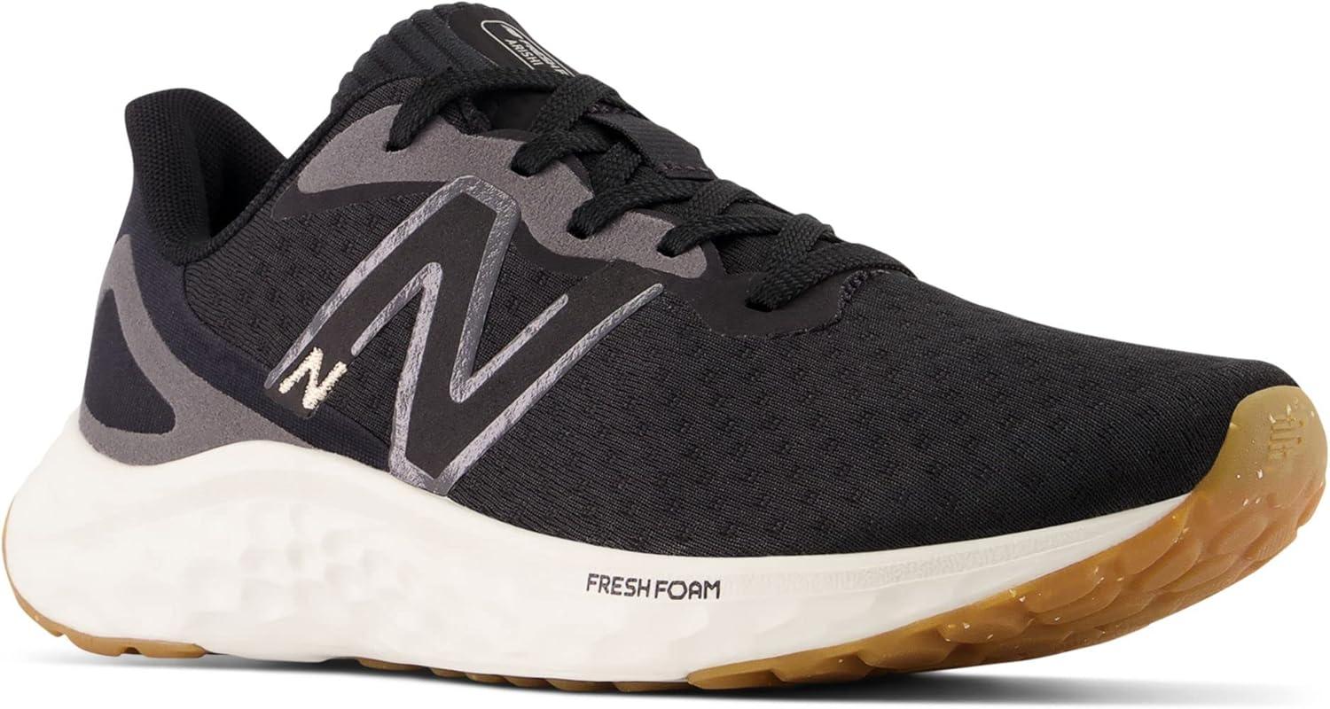 image:imageNew Balance Womens Fresh Foam Arishi V4 Running ShoeBlackLight Gold MetallicGum 2
