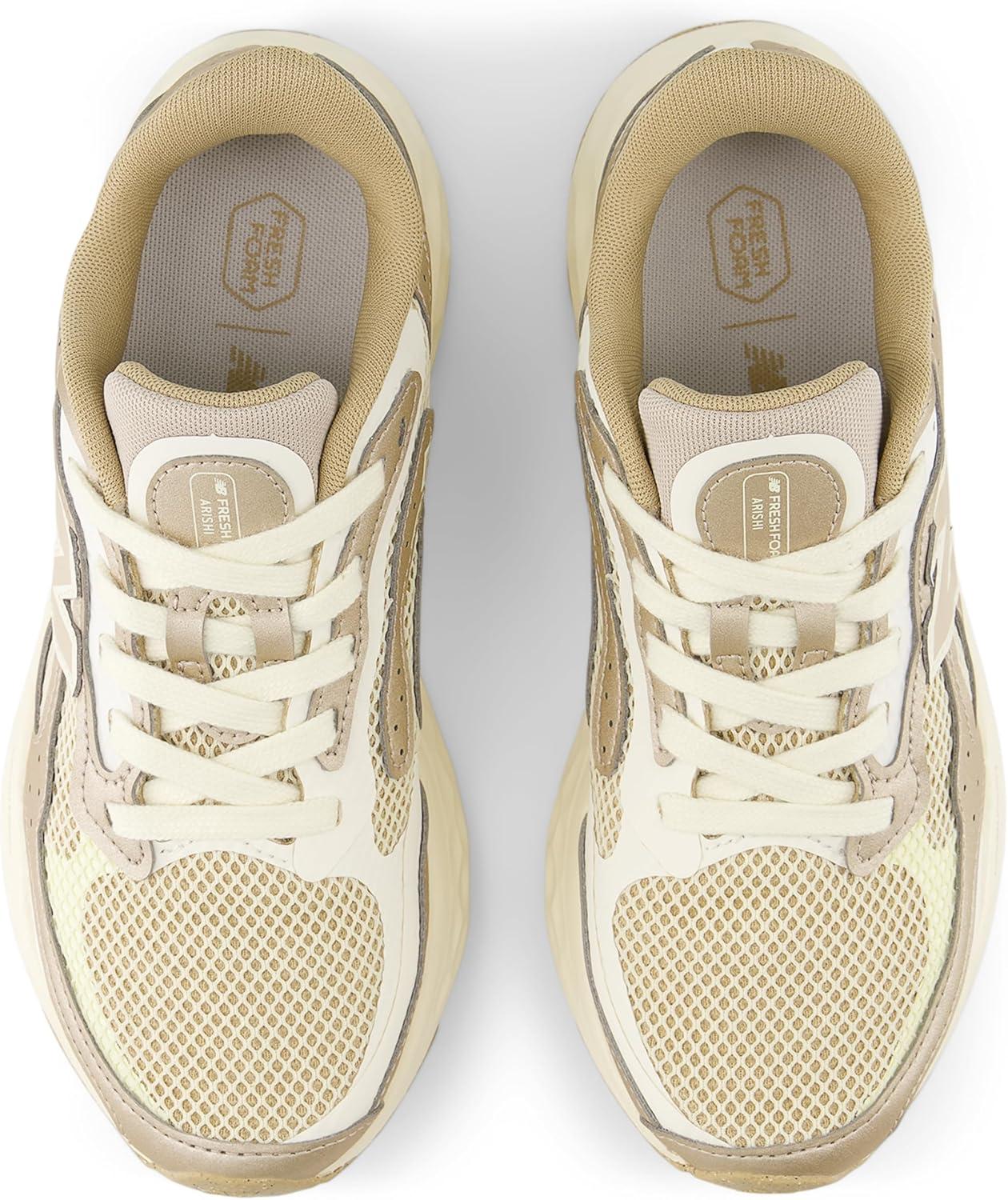 image:imageNew Balance Womens Fresh Foam Arishi V4 Running ShoeIncenseAngoraLight Gold Metallic