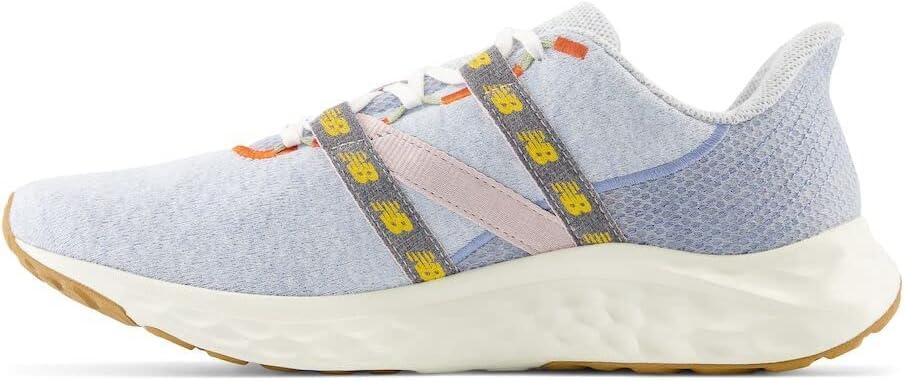 image:imageNew Balance Womens Fresh Foam Arishi V4 Running ShoeLight Arctic GreySunflower