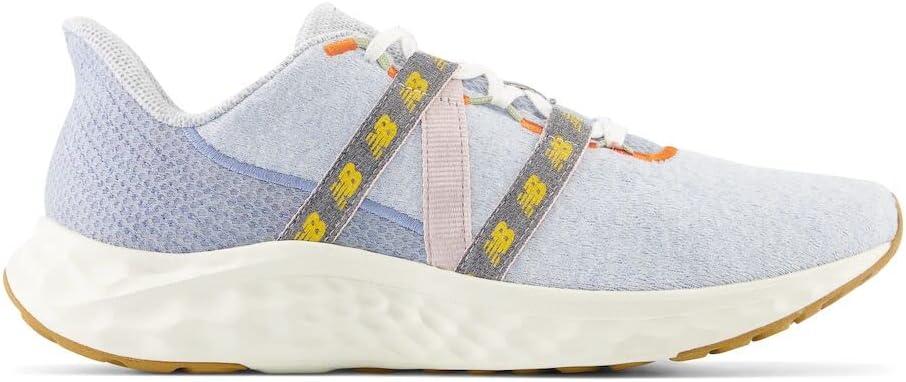 image:imageNew Balance Womens Fresh Foam Arishi V4 Running ShoeLight Arctic GreySunflower