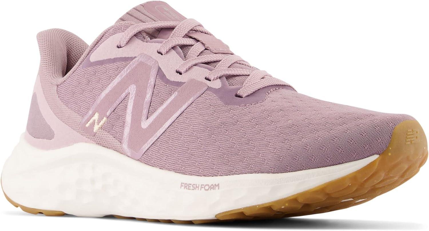image:imageNew Balance Womens Fresh Foam Arishi V4 Running ShoeLilac ChalkViolet ShadowLight Gold Metallic