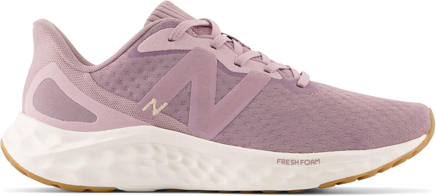 image:imageNew Balance Womens Fresh Foam Arishi V4 Running ShoeLilac ChalkViolet ShadowLight Gold Metallic