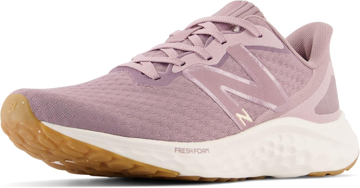 image:imageNew Balance Womens Fresh Foam Arishi V4 Running ShoeLilac ChalkViolet ShadowLight Gold Metallic