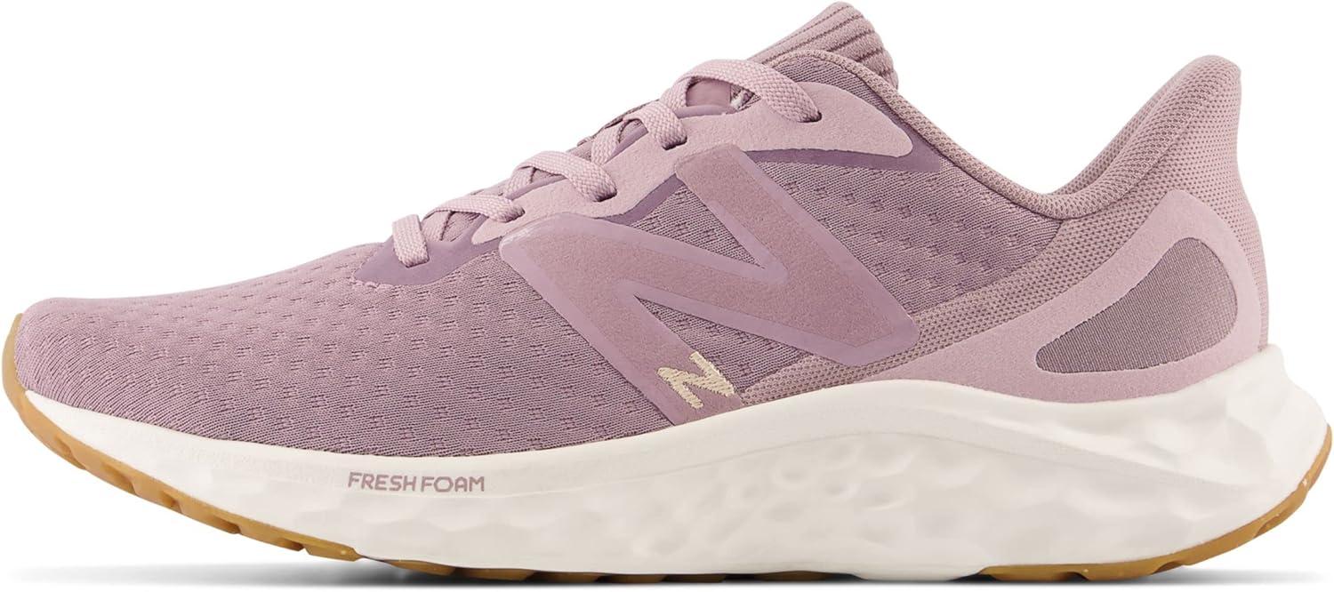 image:imageNew Balance Womens Fresh Foam Arishi V4 Running ShoeLilac ChalkViolet ShadowLight Gold Metallic