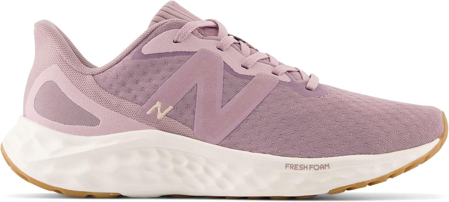 image:imageNew Balance Womens Fresh Foam Arishi V4 Running ShoeLilac ChalkViolet ShadowLight Gold Metallic