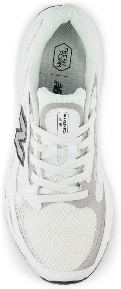 image:imageNew Balance Womens Fresh Foam Arishi V4 Running ShoeNb WhiteSilver MetallicBlack
