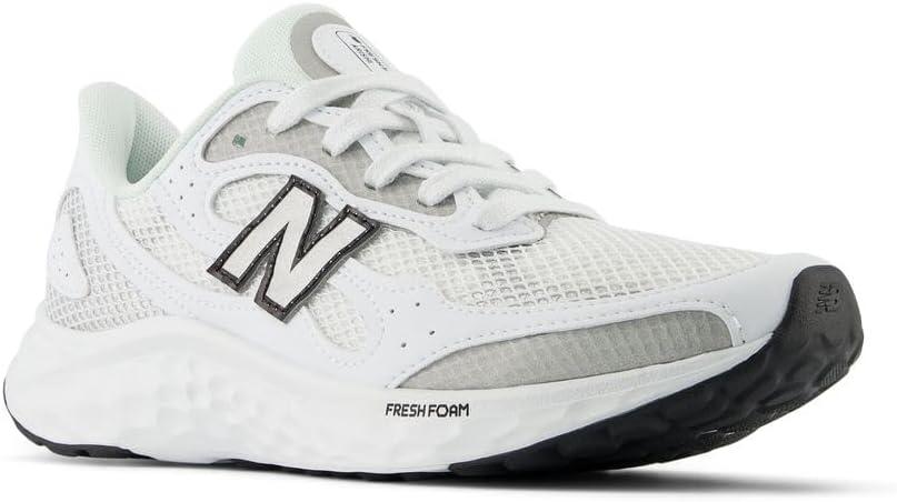 image:imageNew Balance Womens Fresh Foam Arishi V4 Running ShoeNb WhiteSilver MetallicBlack