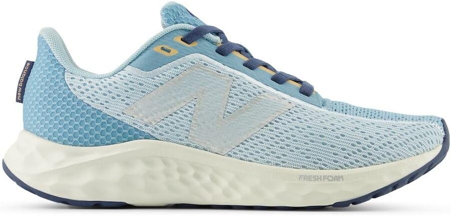 image:imageNew Balance Womens Fresh Foam Arishi V4 Running ShoeQuarry BlueChrome BlueSilver Metallic