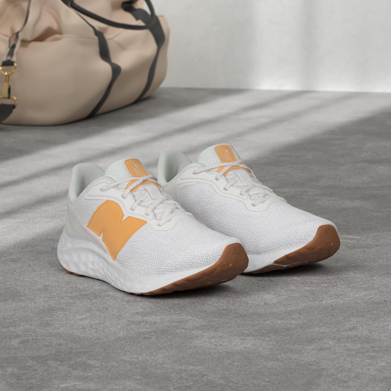 image:imageNew Balance Womens Fresh Foam Arishi V4 Running ShoeSea SaltOrange Fuzz