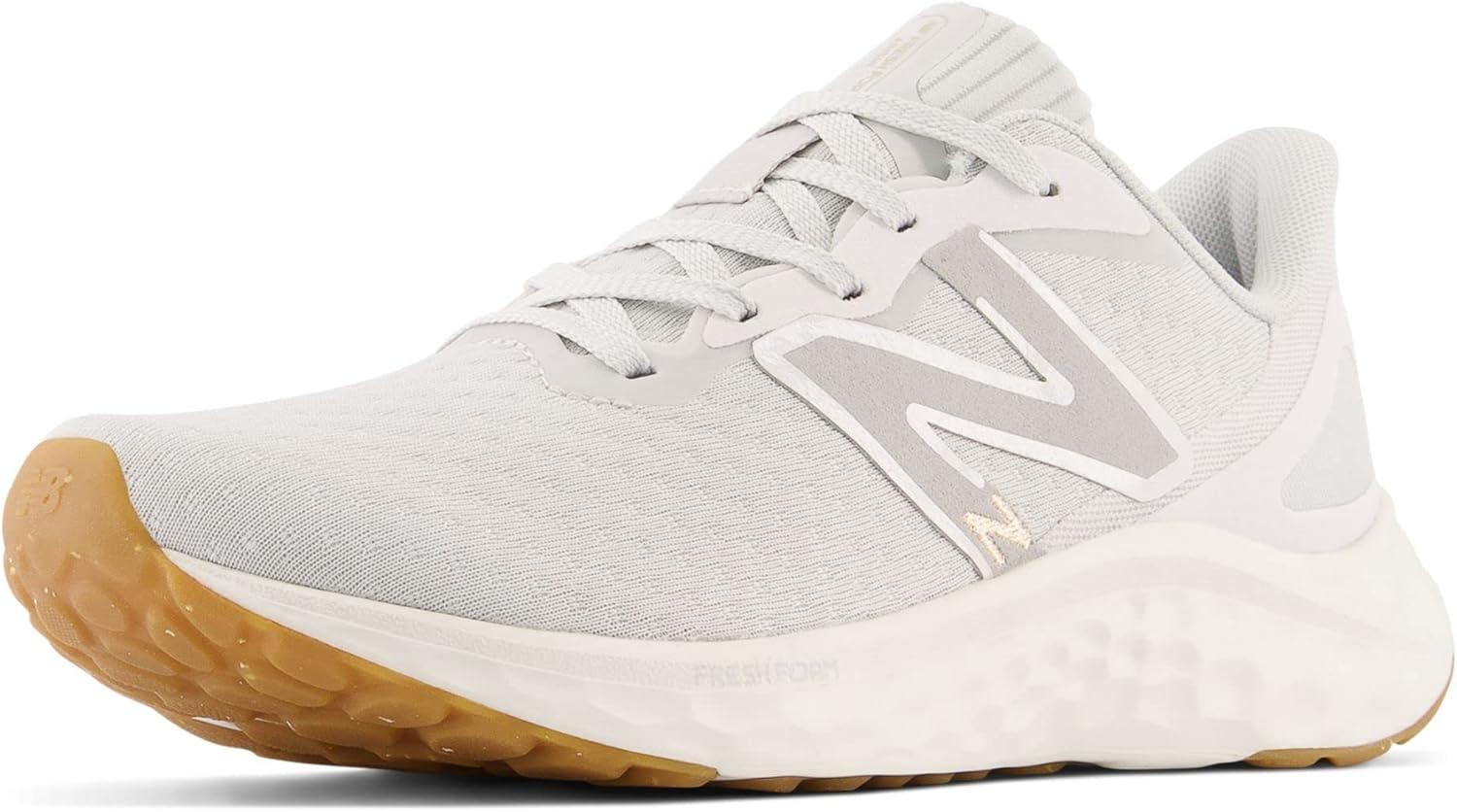 image:imageNew Balance Womens Fresh Foam Arishi V4 Running ShoeSummer FogNimbus CloudLight Gold Metallic