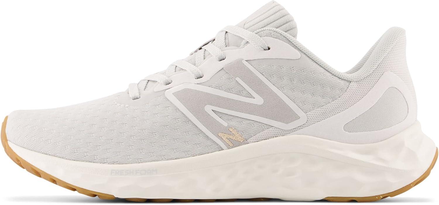 image:imageNew Balance Womens Fresh Foam Arishi V4 Running ShoeSummer FogNimbus CloudLight Gold Metallic
