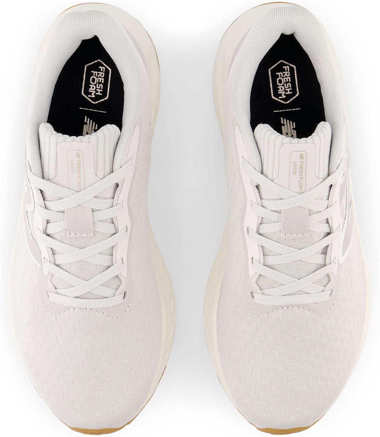 image:imageNew Balance Womens Fresh Foam Arishi V4 Running ShoeSummer FogNimbus CloudLight Gold Metallic