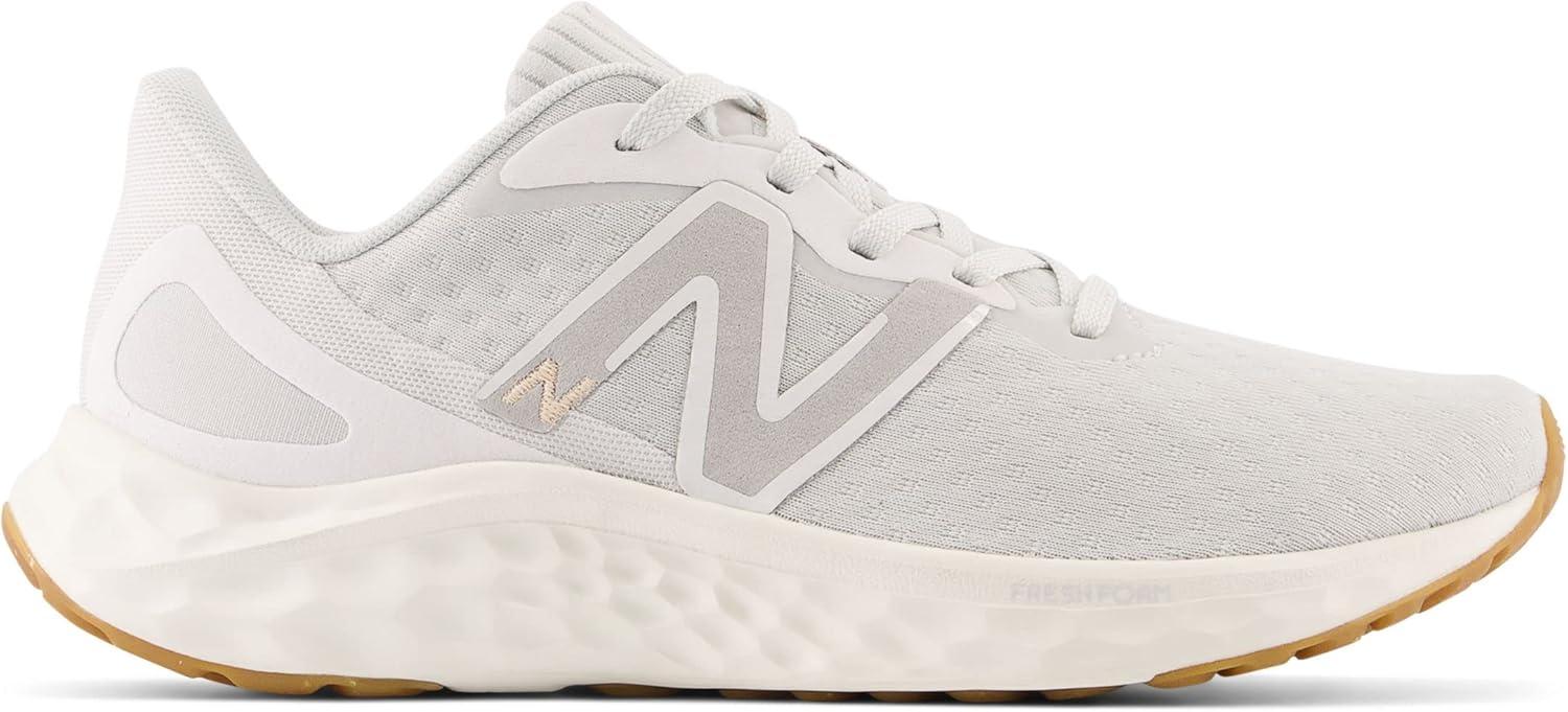 image:imageNew Balance Womens Fresh Foam Arishi V4 Running ShoeSummer FogNimbus CloudLight Gold Metallic