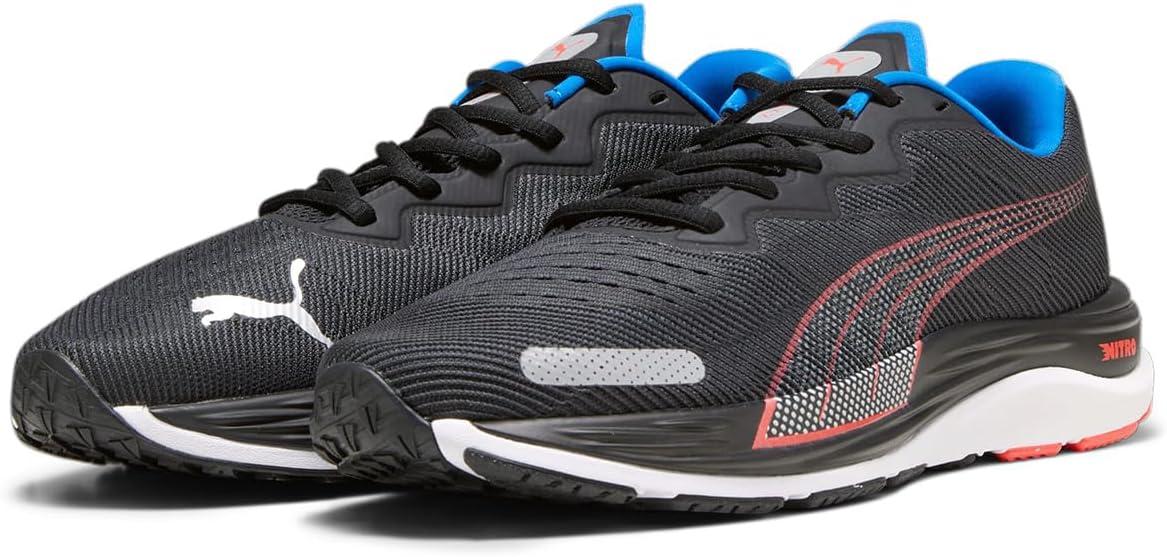 image:imagePuma Velocity Nitro 2 Mens Running ShoesBlack Blue