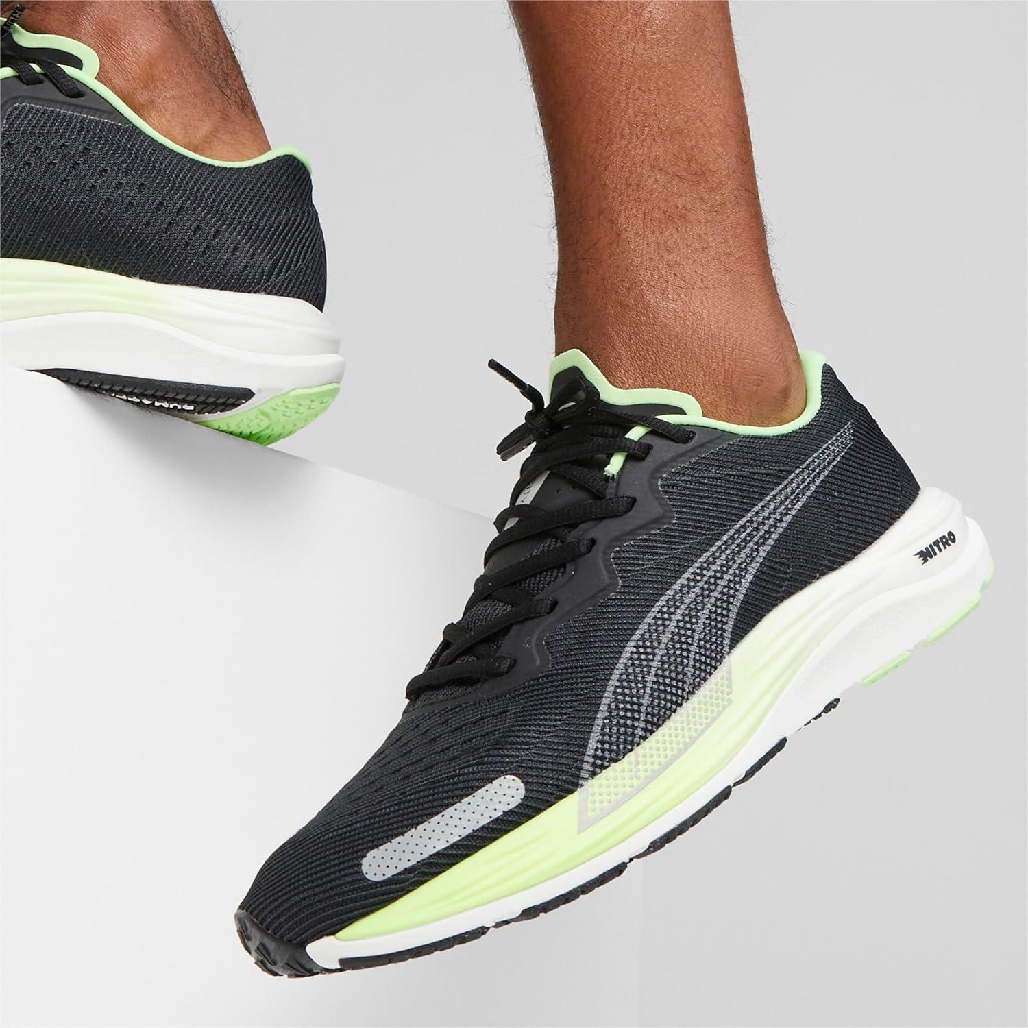 image:imagePuma Velocity Nitro 2 Mens Running ShoesBlackspeed Green