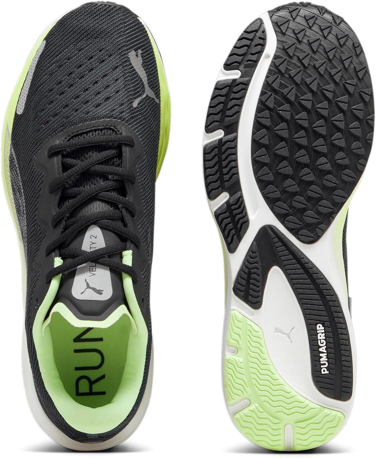 image:imagePuma Velocity Nitro 2 Mens Running ShoesBlackspeed Green