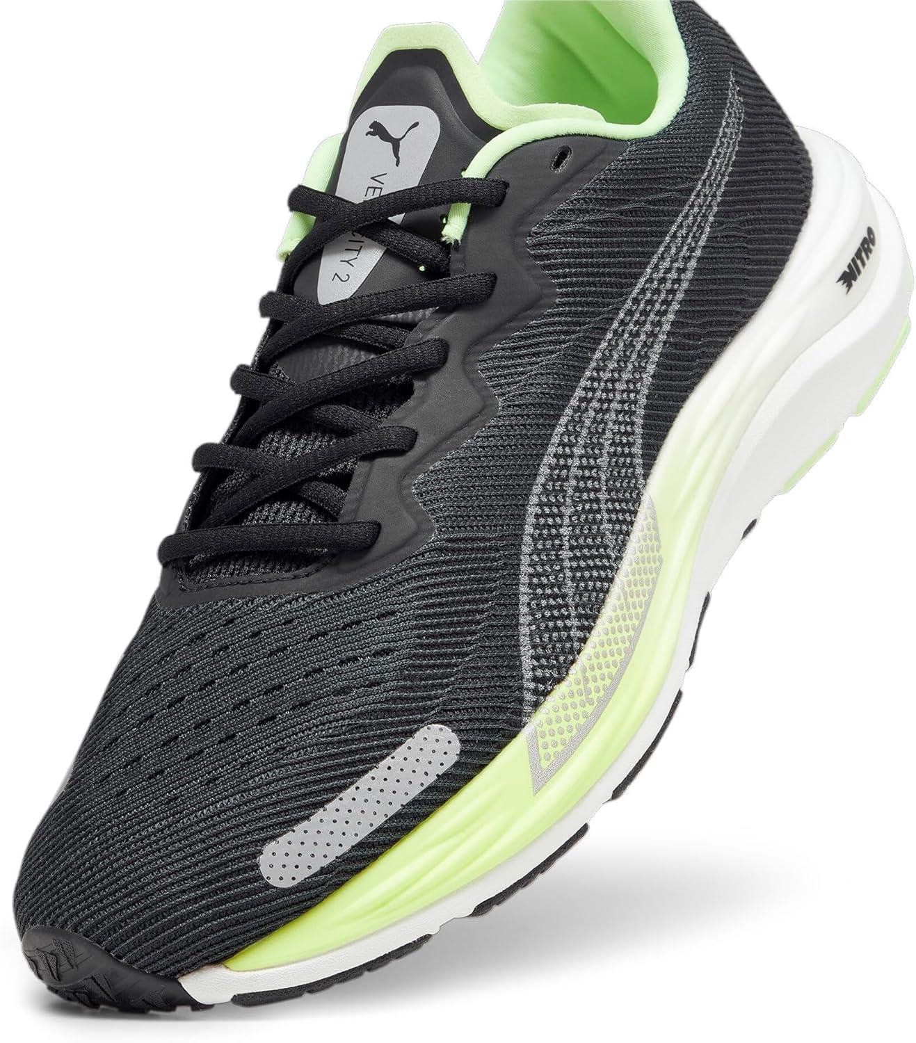 image:imagePuma Velocity Nitro 2 Mens Running ShoesBlackspeed Green