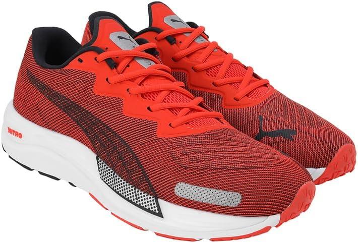 image:imagePuma Velocity Nitro 2 Mens Running ShoesCherry Tomato Puma Black
