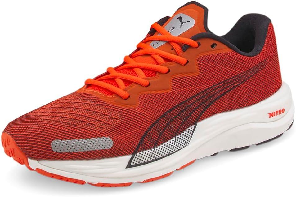 image:imagePuma Velocity Nitro 2 Mens Running ShoesCherry TomatoPuma Black