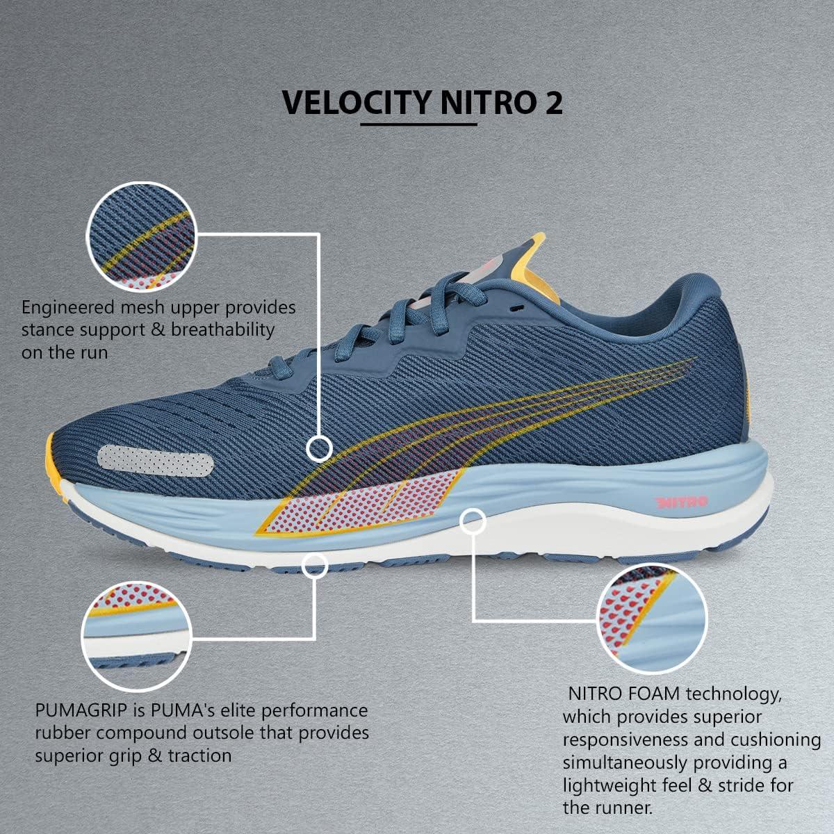 image:imagePuma Velocity Nitro 2 Mens Running ShoesEvening Sky