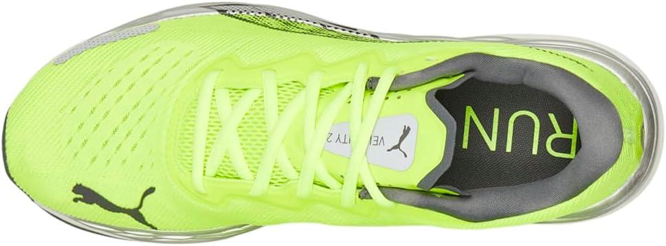 image:imagePuma Velocity Nitro 2 Mens Running ShoesLime SqueezeCastlerock